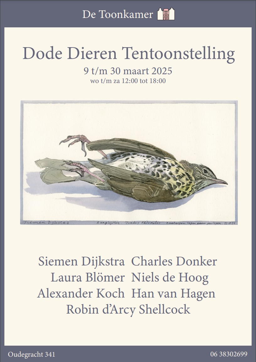 Dode Dieren Tentoonstelling - De Toonkamer - Utrecht